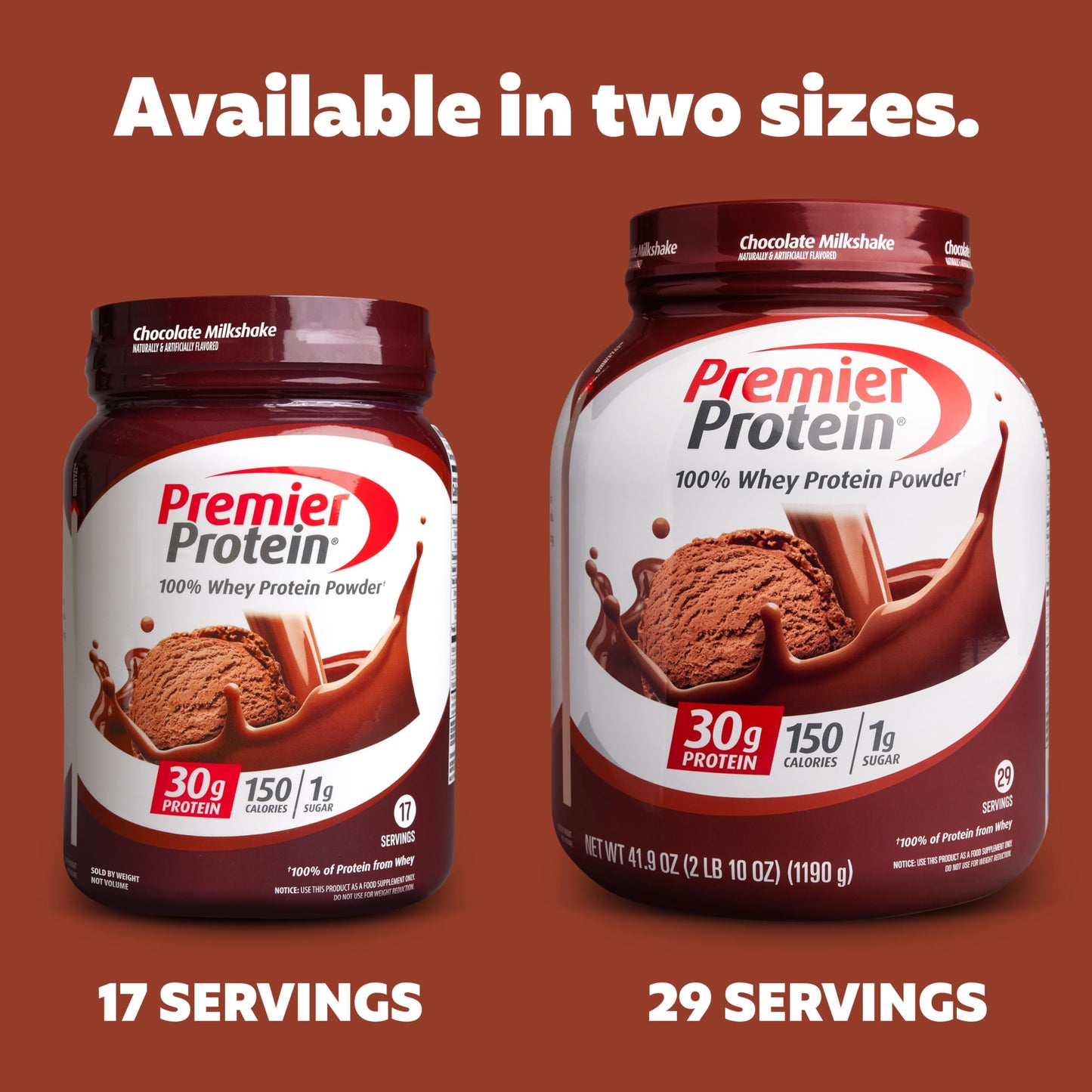 Premier Protein Vanilla Milkshake Powder - 30g Protein, Gluten Free, 29 Servings
