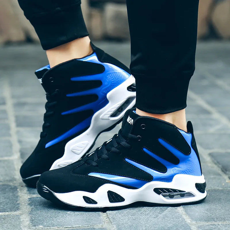 High Top Men Sneakers Fashion Breathable Running Shoes for Men Versatile Basketball Shoes Designer Men Sport Shoes Tenis Hombres