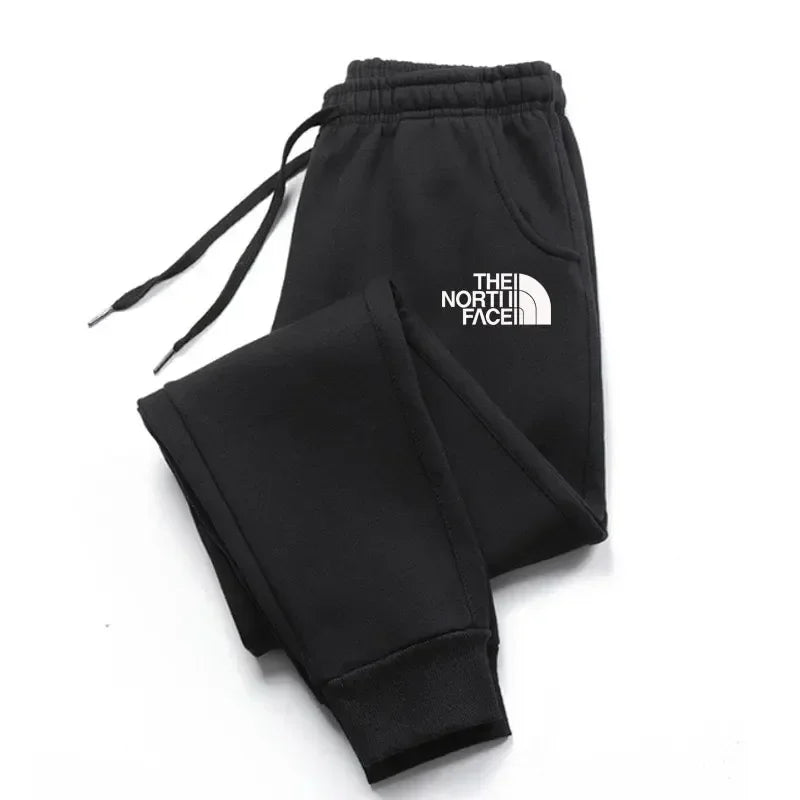New men's sportswear pants for autumn and winter, outdoor thickened jogging pants, fashionable men's and women's casual pants