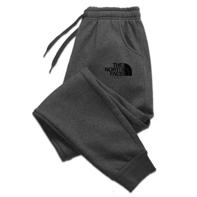 New men's sportswear pants for autumn and winter, outdoor thickened jogging pants, fashionable men's and women's casual pants