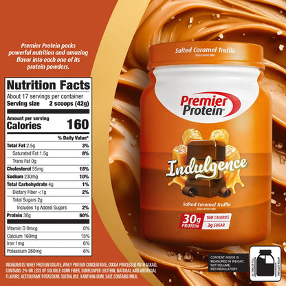 Premier Protein Vanilla Milkshake Powder - 30g Protein, Gluten Free, 29 Servings