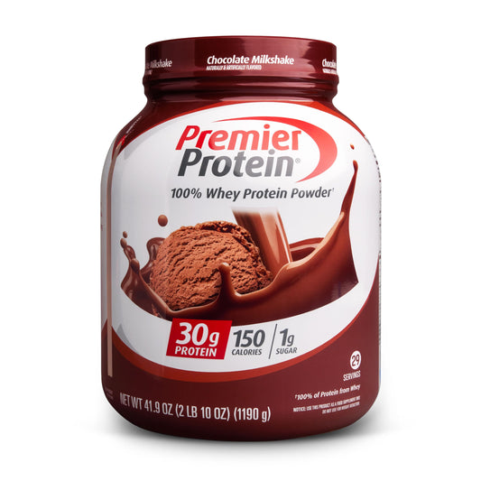 Premier Protein Vanilla Milkshake Powder - 30g Protein, Gluten Free, 29 Servings