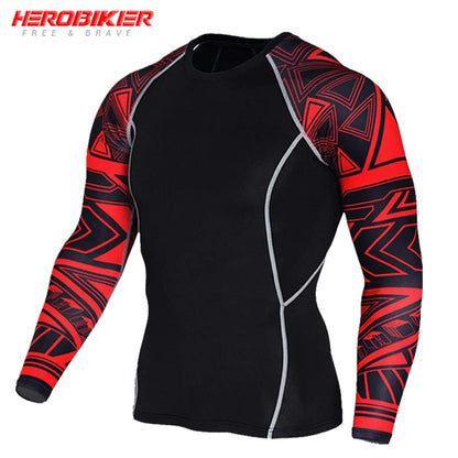 Men's Compression Sportswear Suits Gym Tights Training Clothes Workout Jogging Sports Set Running Rashguard Tracksuit For Men