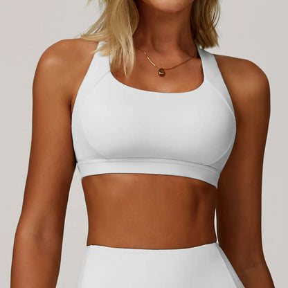 Women Cross Strap Sports Bra Top Women Push Up Sport Bra Yoga Gym Crop Top Brassiere Fitness Top Sport Bra Breathable Bras