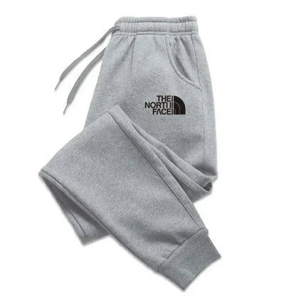 New men's sportswear pants for autumn and winter, outdoor thickened jogging pants, fashionable men's and women's casual pants