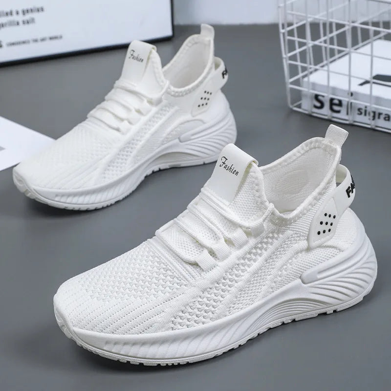 Womens Summer Running Shoes with Soft Cushioned Sole, Breathable Athletic Shoes Sport Tennis Sneakers for Gym, Training, Walking