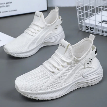 Womens Summer Running Shoes with Soft Cushioned Sole, Breathable Athletic Shoes Sport Tennis Sneakers for Gym, Training, Walking