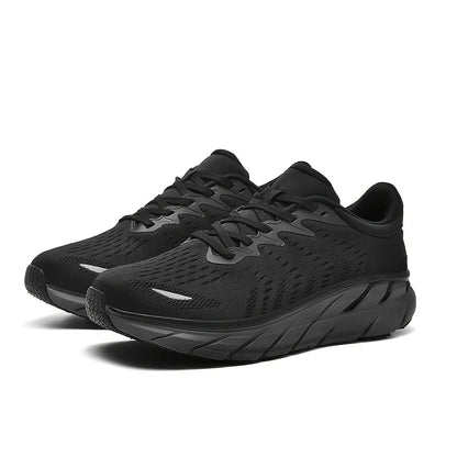Men's Road Running Walking Shoes | Max Cushioned Comfort | Durable Non-Slip | Breathable Athletic Tennis Cross-Training Sneakers