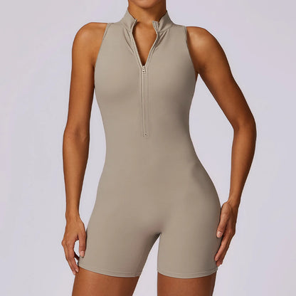 Sweat Suit Set Womens Jumpsuit Activewear Sets Women Gym Elastic Workout Outfit Women's One Pcs Yoga Suit Seamless Sports Set