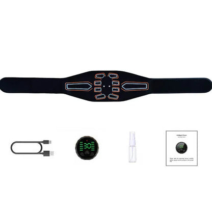 Smart Muscle Stimulator Abs Trainer Abdominal Toning Belt Waist Massager Body Slimming Weight Lose Home Gym Fitness Equiment