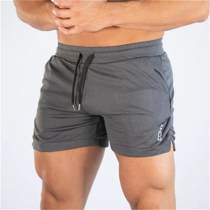 2025 NEW Fitness sports Shorts Man Summer Gyms Workout Male Breathable Mesh shorts Quick Dry Beach Short Pants men Sportswear